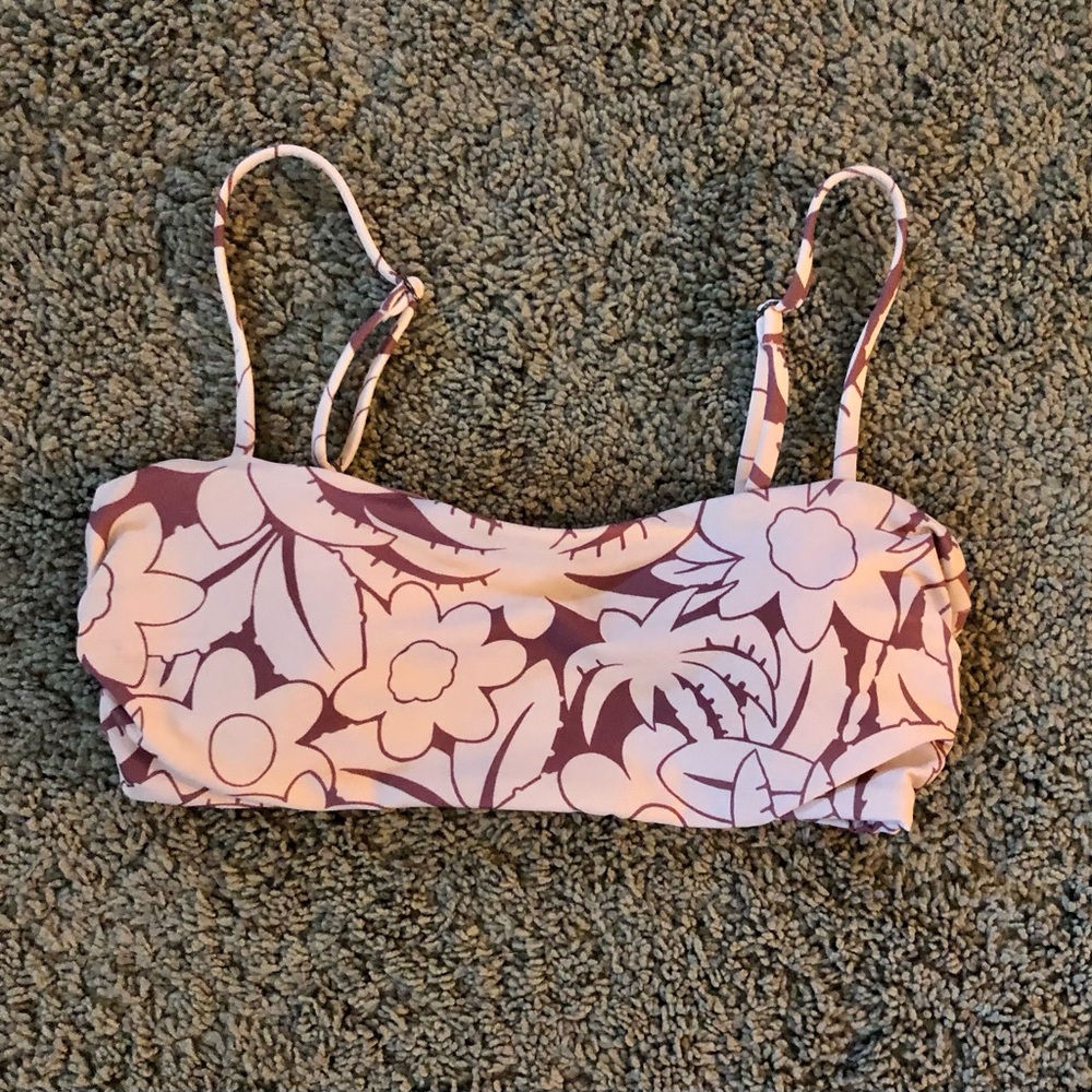 Patagonia Sunrise Slider Swim Top in Abundance Evening Mauve
